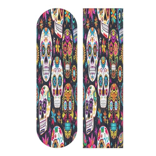 SDMKA Beautiful Sugar Skull Skateboard Grip Tape 9