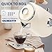 PUKOMC Electric Kettle, 1.7L Stainless Steel Tea Kettle with Temperature Gauge, 1500W Water Boiler with LED Light, BPA-Free, Auto Shut-Off and Boil-Dry Protection (Beige) Visit the Pukomc Store