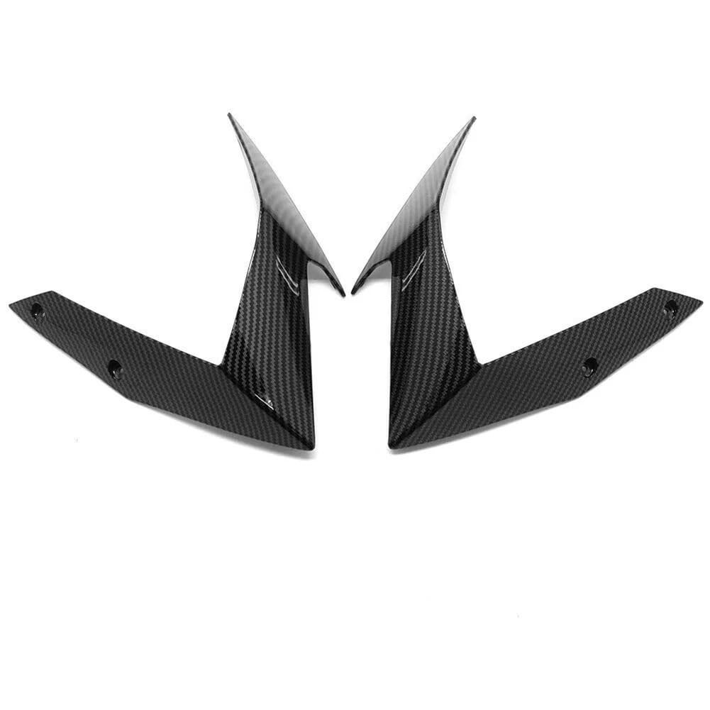 Pasuje do Aprilia RS4 125 2006-2011 wygląd motocykla z przednią boczną osłoną reflektora z włókna węglowego Fairing Włókna Boczne Owiewki Winglets