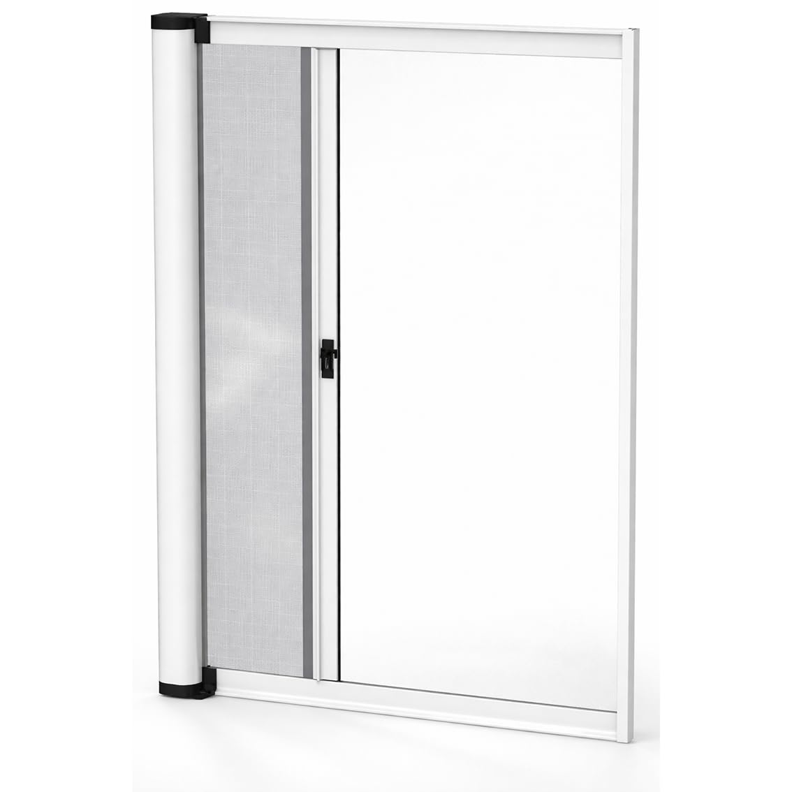 EFFE Zanzariera Kit Porta Bianco RAL 9010 Fibra Vetro/​PVC cm 150 h.​cm 250