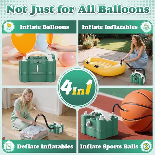 LooLaa 866PLUS 4-in-1 Balloon Pump