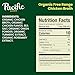 Pacific Foods Organic Free Range Chicken Broth, 8 oz Carton (Pack of 4)