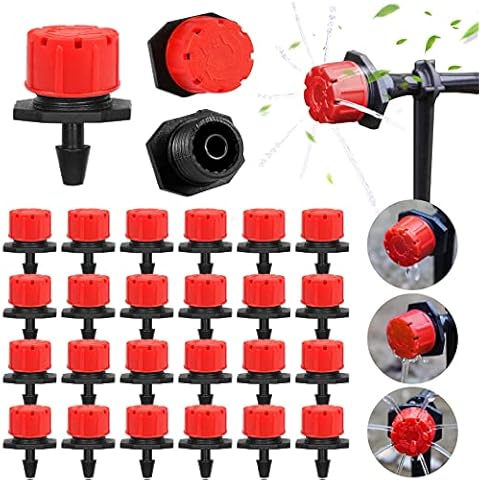 EBANKU 400Pcs Adjustable Garden Irrigation Drippers Cover