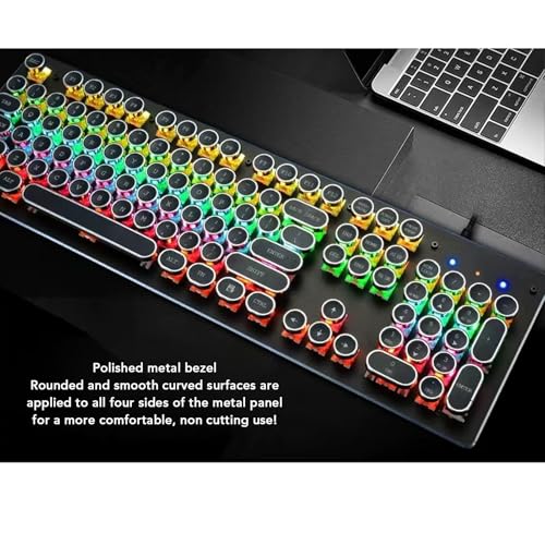 Teclado Gamer Vikye2qby0vu4h7-11 Mecánico RGB USB miniatura 4