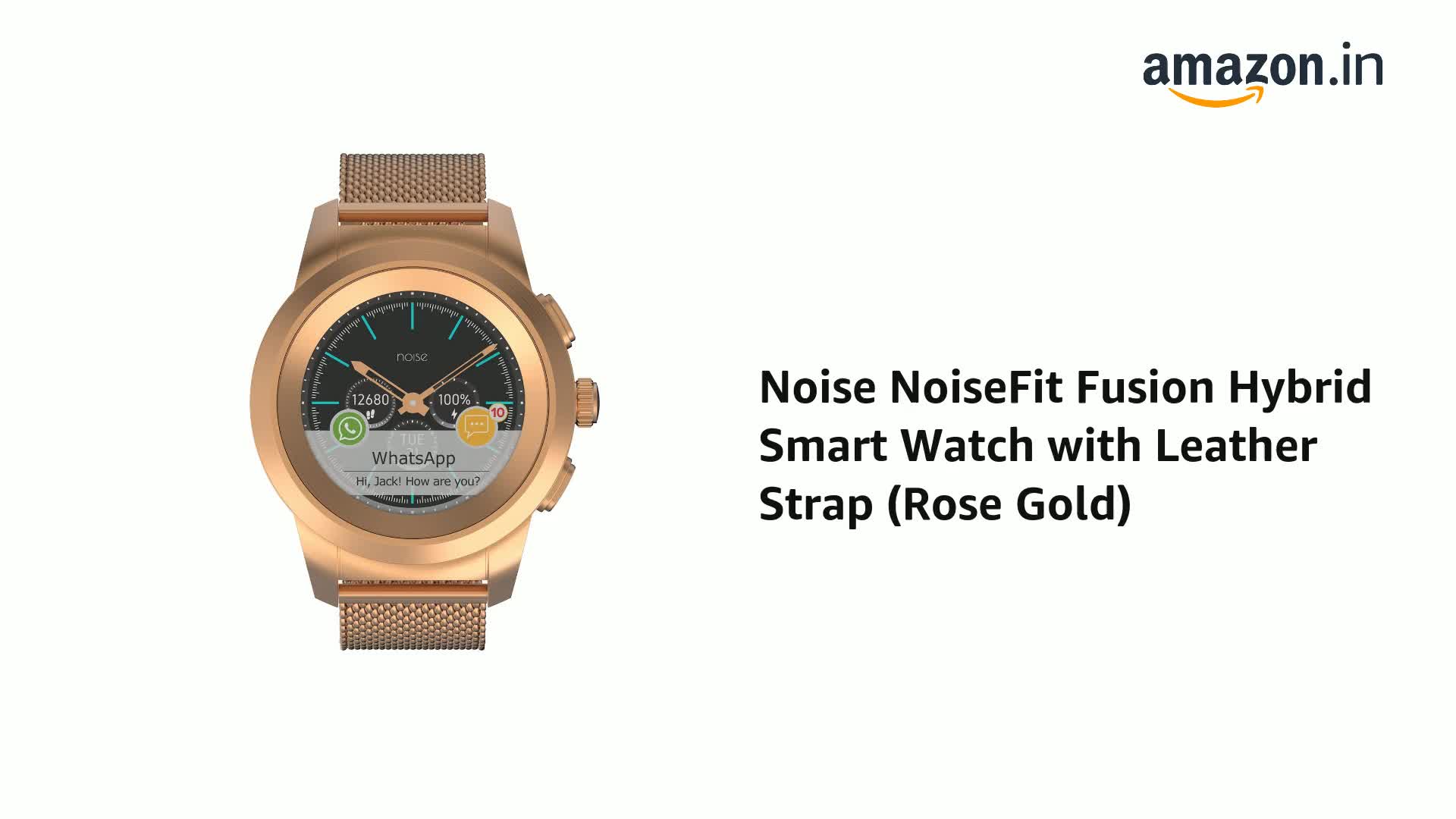 Noise NoiseFit Fusion Hybrid Smart 