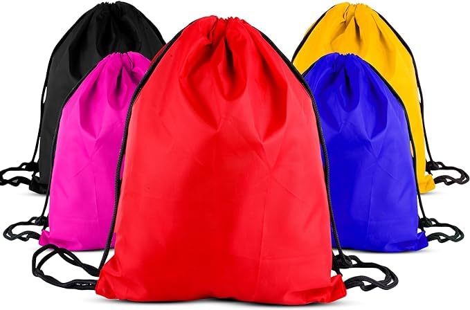 SAGA SPORTSUltimate Drawstring Bags –Sling, Swing, and Go with swimming bag for Men & Women also Ideal pe bag for School, gym, Holidays, Travel & beach bags