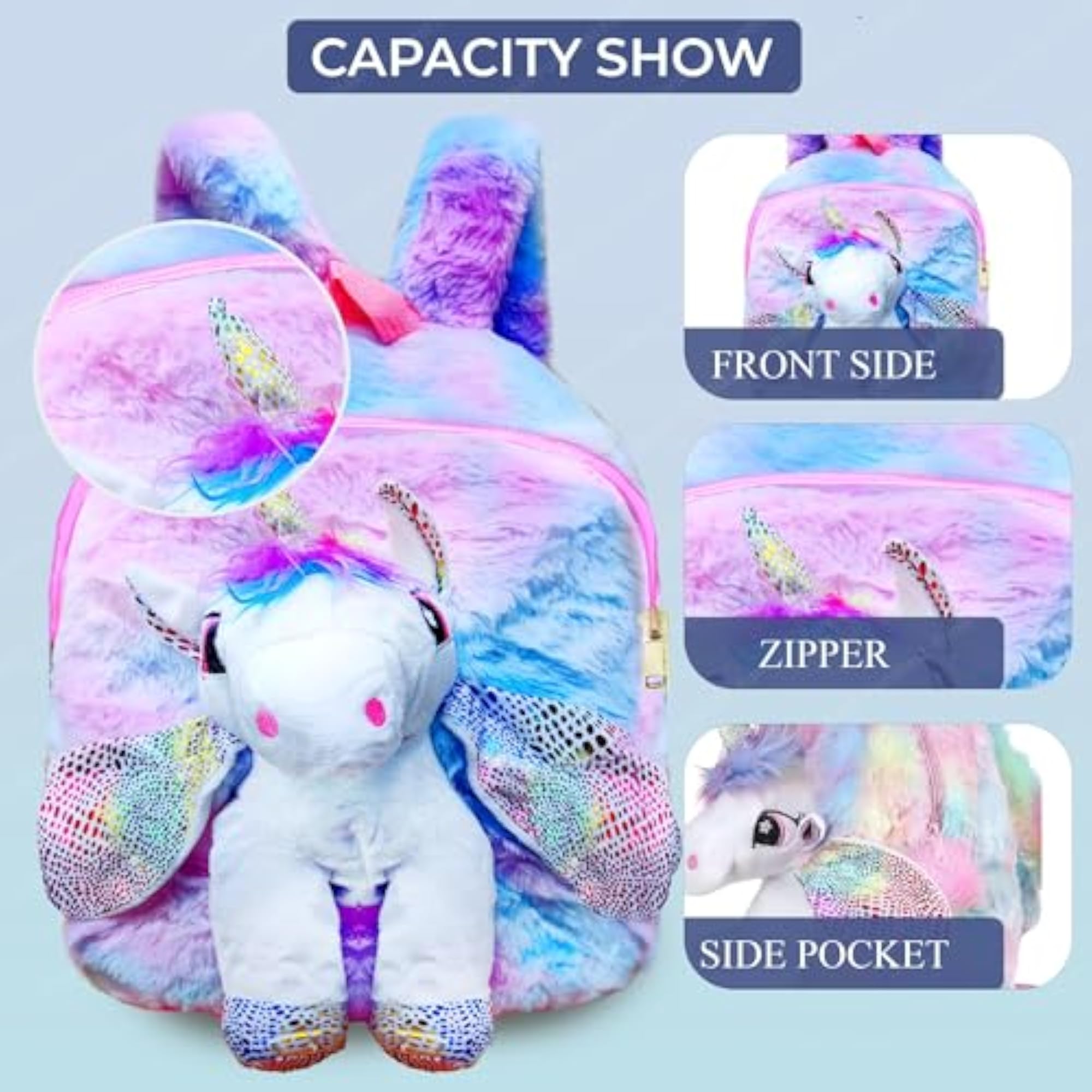 Unicorn Soft Bag for Kids, Fun & Functional