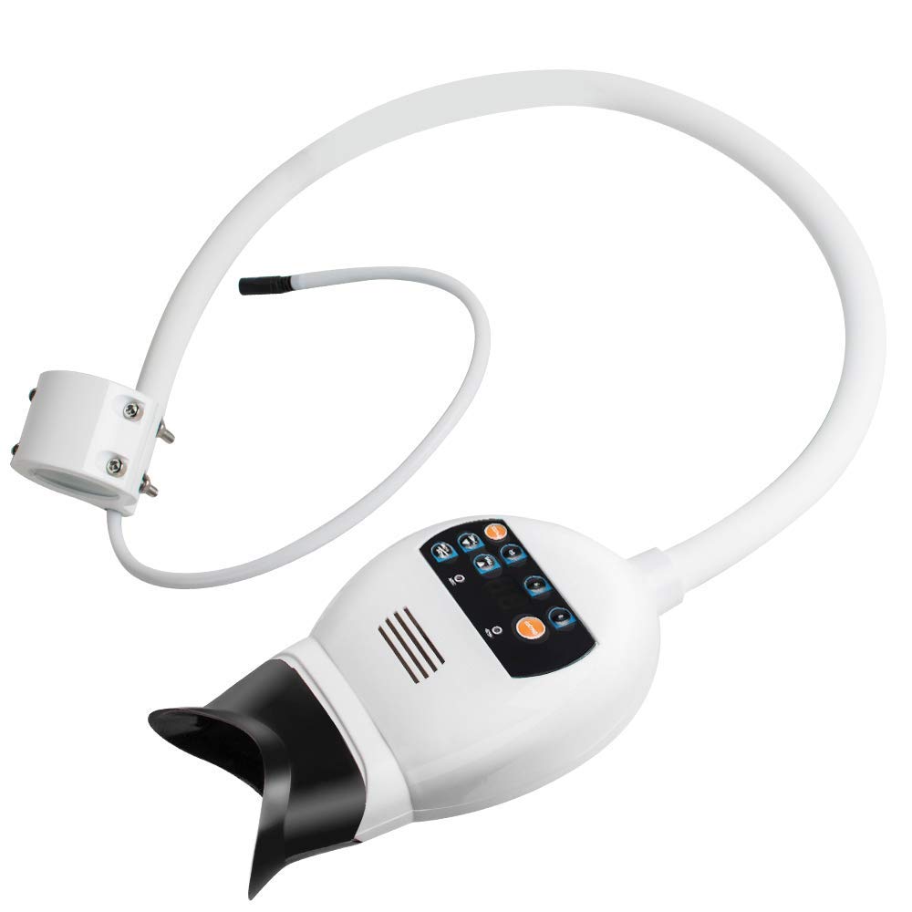 Teeth Whitening Light Whitening Machine Accelerator Teeth LED Whitening Bleaching 3 Mode Light Lamp Holding on Chair