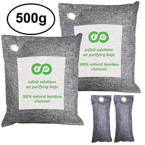 Infinit USA Activated Charcoal Air Purifying Bag 4 Pack