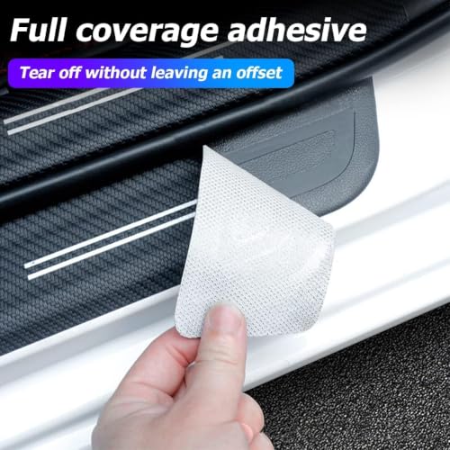 Seuils de porte voiture carbone pour les sorties en Mazda CX-60 - 6