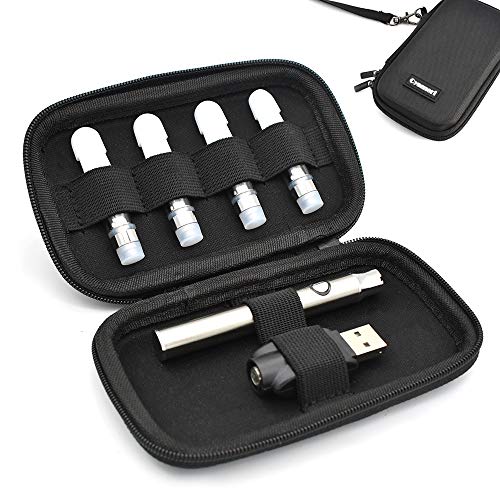 Cyameri Vape Case for Vape Pen Cartridges Hard Shell Slim Holder Organizer Travel