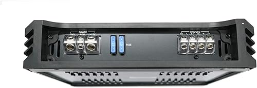 Miniatura 3 de Audiobank P-1400.2 A/B Clase 2 Canales 1400 W Amplificador de graves estéreo de audio para automóvil con control remoto de graves + kit de