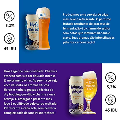 Combo Tudão: 19 Latas 473ml - Todas as cervejas da Prussia Bier