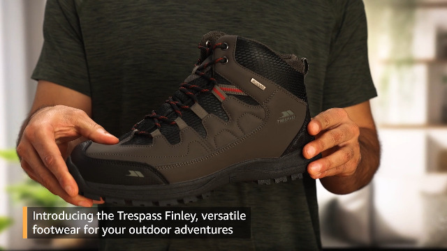 Trespass Finley, Stivali Da Escursionismo Alti Uomo, 7 UK