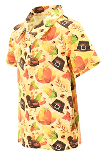 Image of Unique Baby Moisture Wicking Kids Polo Shirts for Toddler Boys Polo Shirt