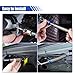 2PCS Car Trunk Lid Metal Spring, Adjustable Automatic Lifting Spring Device, Stainless Steel Car Trunk Boot Lid Opening Tool, Lifting Opening Accessory Universal for Remote-Controlled Auto Lids