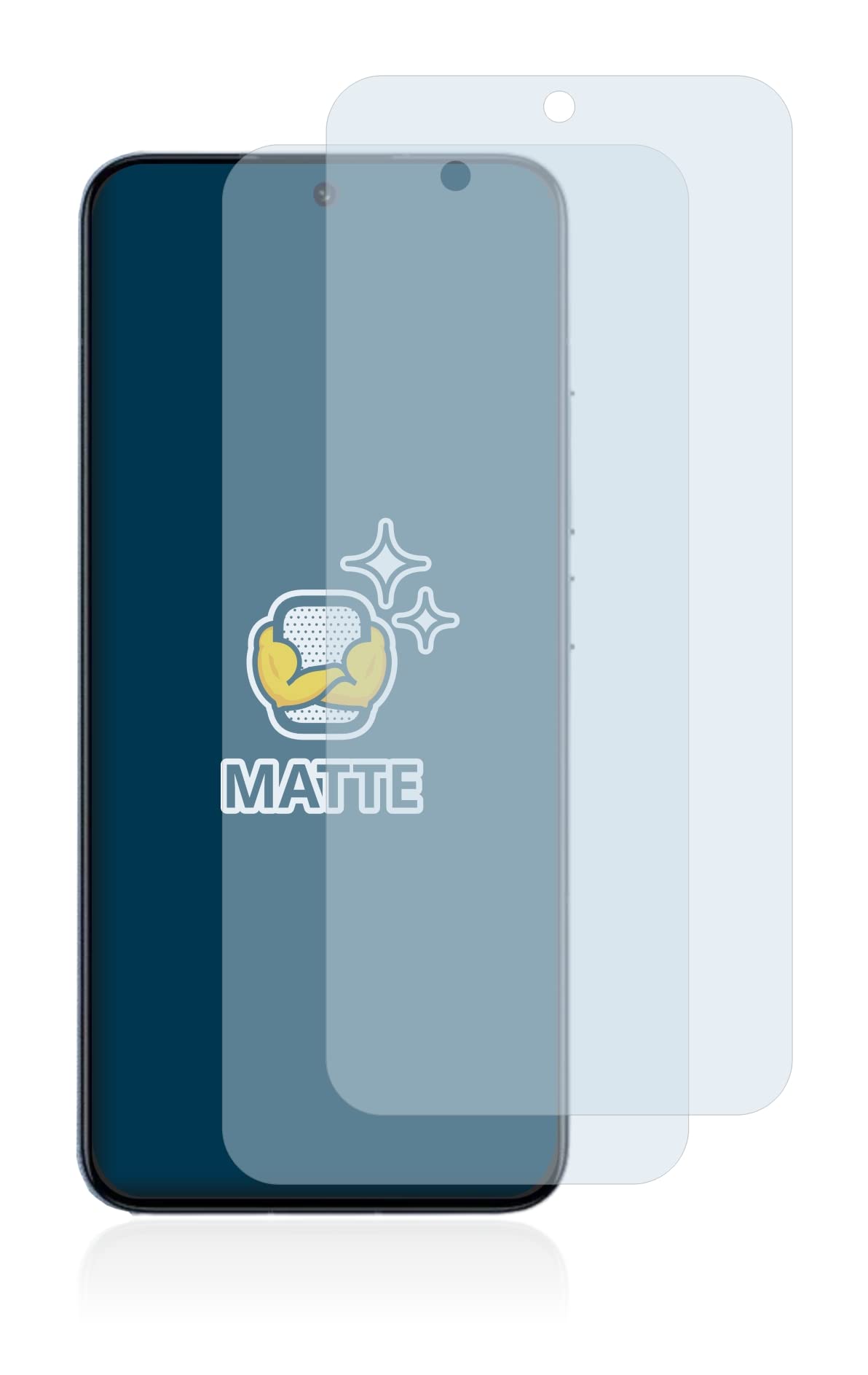 Pellicola Protettiva in Ceramica Opaca a Copertura Totale Netzy per iPhone 13, A