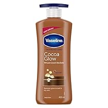 Vaseline Intensive Care 24 hr nourishing Cocoa Glow Body Lotion with Cocoa And Shea Butter, Restores Glow