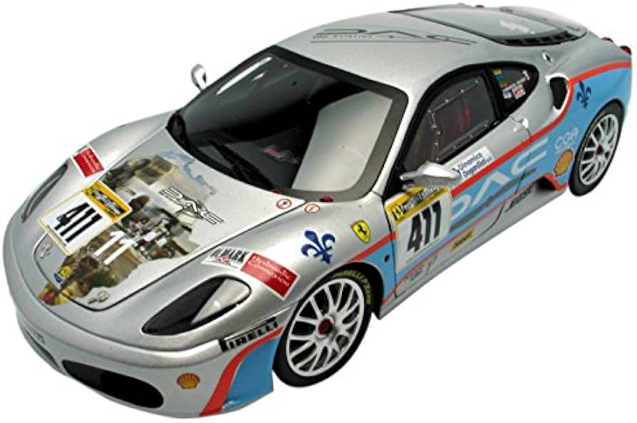 Amazon | MATTEL DL 1/18 フェラーリF430 シェルトン2006北米チャンプ
