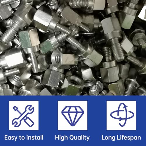 GGUFAY 2 Stück 1/4 Zoll Weibliche Zu M6 Männlichen Gewinde Adapter Befestigung Kamera Und Stativ Ausrüstung