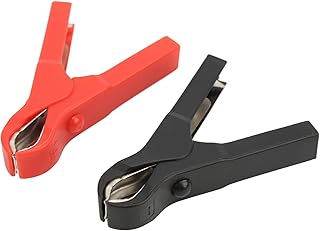 10 peças de grampo elétrico isolado para teste de potência, mini clipes de teste elétricos, clipe de teste de multímetro para aplicação elétrica, 30A