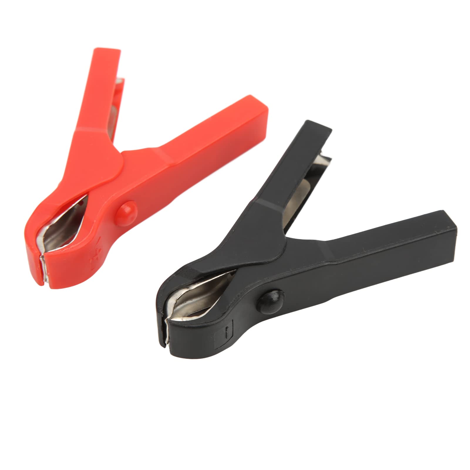10pcs Electric Clip Steel,ABS Material Moderate Elasticity Safety Testing Clamp 30a for Experimental Tests(Red Black)-picture-18