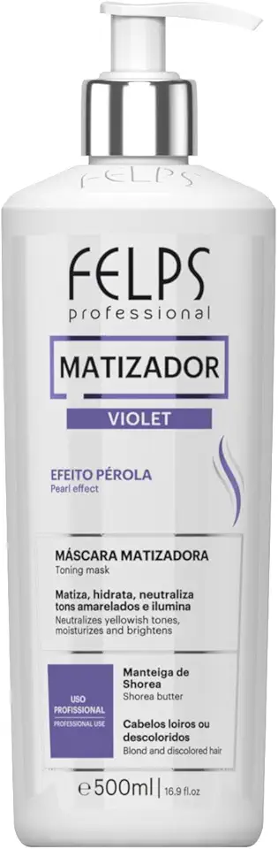 Felps Professionnel Felps Color Matizador Violeta Efeito Pérola 500Ml Felps 500Ml