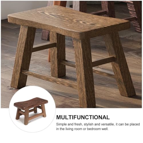 Taburete de madera ligero ideal para dar un toque fresco a tu dormitorio 5