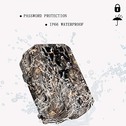 Wildkamera Fotofalle Jagdkamera Trail Wildlife Kamera Spielkameras HD Nachtsicht Jagd Kamera 12MP Digital Trail Kamera… – Bild 8