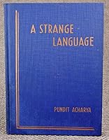 A strange language B00085ILRG Book Cover