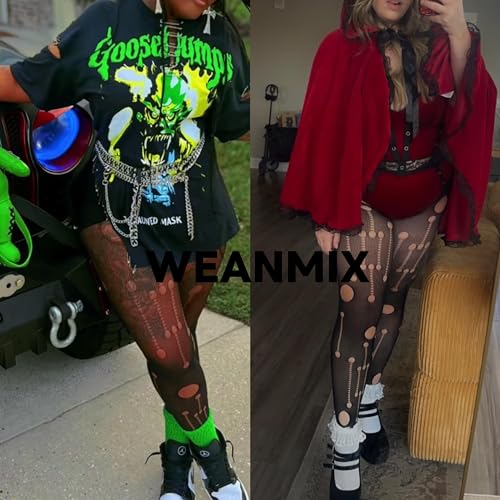 Image of Fishnet Stockings Lace Patterned Tights High Waist Pantyhose Fishnets for Women