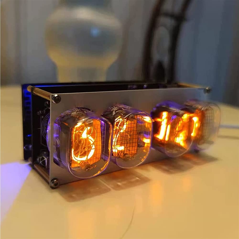 2*3様 ニキシー管時計 IN-12 4球　完成品　ケース入り Amazon.co.jp: クラシック ヴィンテージ IN-12 ニキシー管 時計