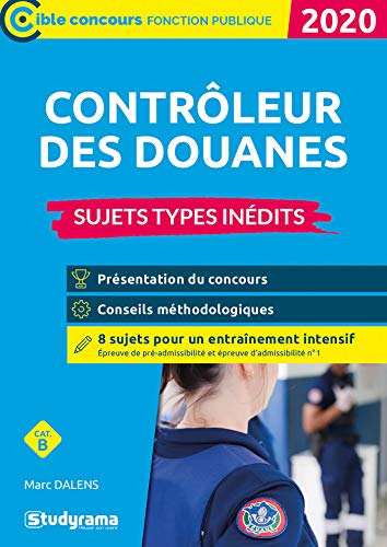 Télécharger Contrôleur des douanes : Sujets types inédits Livre eBook France