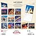 Las Vegas | 2026 12 x 24 Inch (Hanging) Monthly Square Wall Calendar | Foil Stamped Cover | Plastic-Free | BrownTrout | USA United States of America Nevada Rocky Mountain City