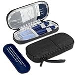Insulin Pen Cooler Travel Case with 2 Ice Bag, Diabetic Medication Insulated Cool Organizer Carrying Bag for Insulin Pen and Other Diabetic Supplies, Small Compact for Daily Life and Trip