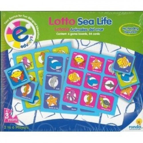 Lotto Sea Life (English/Spanish)