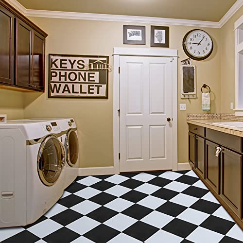 Spiareal 48 Pieces Peel and Stick Floor Tiles Vinyl Flooring 12 x 12 Inch Stick on Floor Tile Self Adhesive Waterproof DIY for Bathroom Kitchen Bedroom Living Room(Plaid) Spiareal 48 Pieces Peel and Stick Floor Tiles Vinyl Flooring 12 x 12 Inch Stick on Floor Tile Self Adhesive Waterproof DIY for Bathroom Kitchen Bedroom Living Room(Plaid)
