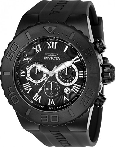 [CrN^] Invicta rv Pro Diver Black Dial Chronograph Men's Watch Y 24779 [sAi]