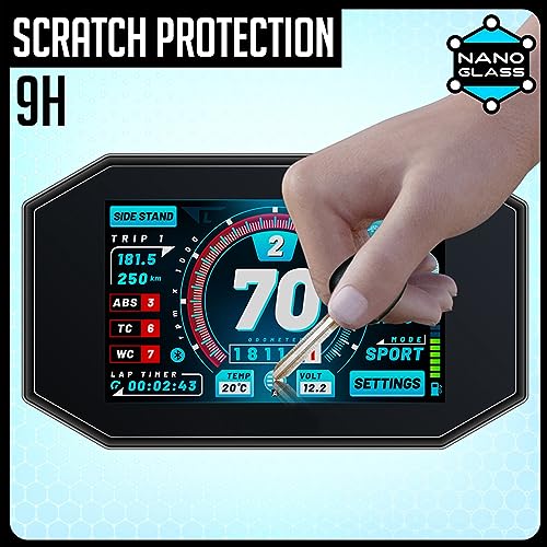Protection ecran Ducati Diavel contre rayures compteur moto - 6