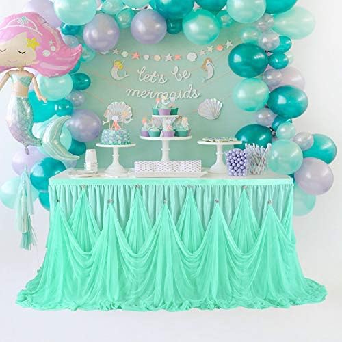 ruffle skirt tablecloth