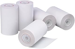PM Company Perfection One Ply Bond Rolls, for Verifone Eclipse Machines, 3 X 85 Feet, White, 50 Rolls to Carton (09228)