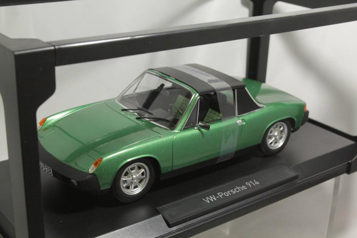 【新品未開封】ノレブ 1/18 ポルシェ 914イエロー ブラック ノレブ 1/18 フォルクスワーゲン ポルシェ 914/6 1973 イエロー