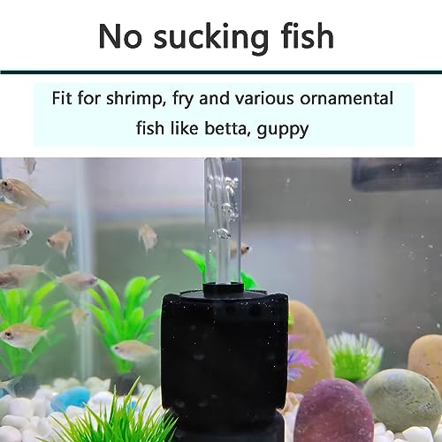 Image of AQUANEAT 9 Pack Aquarium Bio Sponge Filter Breeding Fry Betta Shrimp Nano Fish Tank (Small up to 10Gal)