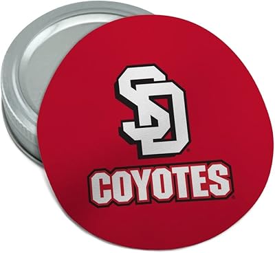 South Dakota Secondary Logo Round Rubber Non-Slip Jar Gripper Lid Opener