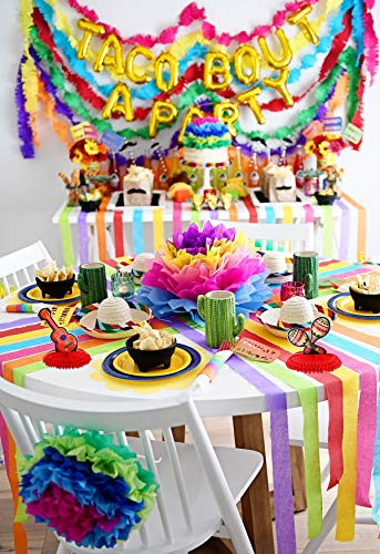 Cinco De Mayo Table Centerpiece - Fiesta Honeycomb Mexican Taco Party Decorations Supplies Ornaments #TOP6