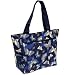 Women's Beach Shopper Tote Bag (Blue Butterfly)