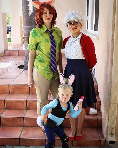 Disfraz de Halloween para hombre IMISHM con camiseta verde y accesorios miniatura 6