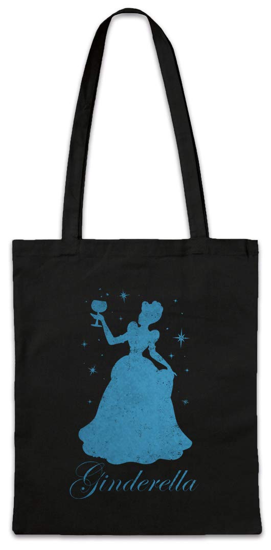 Urban Backwoods Ginderella Cotton Shopper Bag - Reusable Shopping Tote, 38x42 Cm