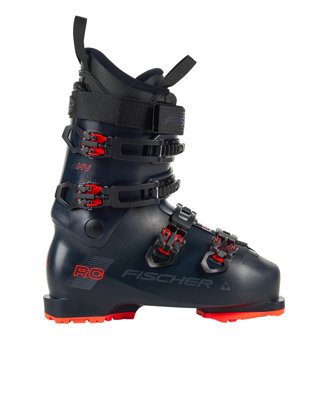 Fischer Botas de esquí RC 110 – Flex 110 – Botas de esquí alpinas – ajuste ancho y comodidad – pista preparada – para conductores avanzados a muy buenos