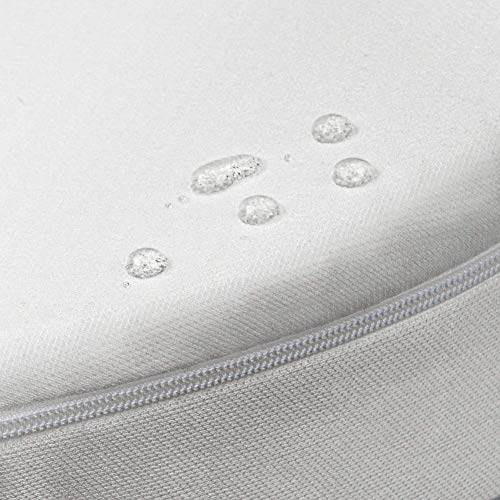 Zermätte Bassinet Wedge Pillow for Reflux Baby Sleep- for Infant and Newborn Colic & Congestion - Premium Organic Cotton Cover with Anti-Skid Bottom - Waterproof Inner Cover - Storage Bag (15")